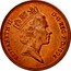 UK Two Pence Elizabeth II 1994 KM# 936a ELIZABETH II D∙G∙REG∙F∙D∙1993 RDM coin obverse