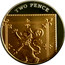 UK Two Pence Royal Shield 2012 Proof KM# 1108a.1 TWO PENCE coin reverse