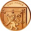UK Two Pence Shield of the Royal Arms puzzle 2/6 2008 Proof KM# 1108 TWO PENCE coin reverse