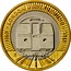 UK Two Pounds 150th Anniversary of the London Underground 2013 Proof KM# 1239 1863 ∙ LONDON UNDERGROUND ∙ 2013 EB JO coin reverse