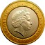 UK Two Pounds 250th Anniversary of the Birth of Robert Burns 2009 British Royal Mint Proof KM# 1116 ELIZABETH∙II∙D∙G∙REG∙FID∙DEF ∙ 2009 ∙ IRB coin obverse