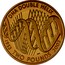 UK Two Pounds 50th Anniversary of the Discovery of DNA (2003) British Royal Mint Proof KM# 1037b DNA DOUBLE HELIX 1953 TWO POUNDS 2003 coin reverse