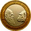 UK Two Pounds Charles Darwin 2009 KM# 1115 1809∙DARWIN∙2009 TWO POUNDS coin reverse