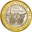 UK Two Pounds First Railway Locomotive 2004 British Royal Mint Proof KM# 1049 2004 R. TREVITHICK 1804 INVENTION-INDUSTRY-PROGRESS TWO POUNDS coin reverse