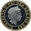 UK Two Pounds First Railway Locomotive 2004 British Royal Mint KM# 1049a ELIZABETH∙II∙DEI∙GRA∙REG∙FID∙DEF ∙ IRB coin obverse