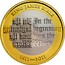 UK Two Pounds King James Bible 2011 British Royal Mint Proof KM# 1200 KING JAMES BIBLE IN THE BEGINNING WAS THE WORD 1611-2011 coin reverse