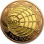 UK Two Pounds Marconi Telegraph 2001 Proof KM# 1014b 20/01 R.E. TWO POUNDS coin reverse
