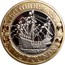 UK Two Pounds Mary Rose 2011 British Royal Mint KM# 1199 THE MARY ROSE TWO POUNDS coin reverse