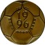 UK Two Pounds UEFA Association Football 1996 1996 KM# 973 19 96 coin reverse