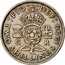 UK Two Shillings Florin 1950 KM# 878 :FID: :DEF: G R TWO SHILLINGS *YEAR* coin reverse