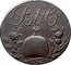 UK 1/2 Penny (Fifeshire - Burntisland / Vitriol Co.) B V C coin obverse