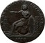 UK 1/2 Penny (Glamorganshire - Glamorgan / Jestyn) Y ∙ BRENHIN ∙ AR ∙ GYFRAITH. 1795 coin reverse