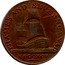 UK 1/2 Penny (Gloucestershire - Brimscombe Port) THAMES AND SEVERN CANAL MDCCXCV ----X---- coin obverse