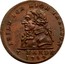UK 1/2 Penny Middlesex - Thomas Hardy 1794  TRIED FOR HIGH TREASON T. HARDY 1794 coin obverse