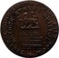 UK 1/2 Penny Somerset - Bristol / Niblock & Hunter's 1795  GENERAL COMMISSION & PUBLIC SALE ROOM BRIDGE STREET BRISTOL. coin obverse