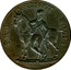 UK 1/2 Penny (Suffolk - Hoxne / Yeomanry) PRO ARIS ET FOCIS coin obverse