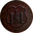 UK 1/2 Penny Wiltshire - Devizes / J. Baster 1796  THE ARMS OF THE TOWN OF DEVIZES * coin reverse