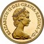 UK 1/2 Sovereign Half Sovereign - Elizabeth II 1980 Proof KM# 922 ELIZABETH∙II∙DEI∙GRATIA∙REGINA∙F:D: coin obverse