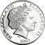 New Zealand $1 50th Anniversary of Scott Base 2007 (m) Proof KM# 297 NEW ZEALAND ELIZABETH II 2007 IRB coin obverse