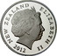 New Zealand $1 50th years of friendship - New Zealand and Samoa 2012 Proof KM# 354 NEW ZEALAND ELIZABETH II 2012 coin obverse
