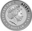 Australia 1 Dollar Australian Kangaroo (Colorized) 2016 ELIZABETH II AUSTRALIA 1 DOLLAR IRB coin obverse