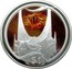 New Zealand $1 Eye of Sauron Colorized 2003 (l) Proof KM# 255 $1 coin reverse