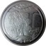 New Zealand $1 Gandalf and Saruman 2003 (l) Proof KM# 257 $1 ©NLP, INC coin reverse
