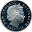 New Zealand $1 Gandalf Reappears 2003 (l) Proof KM# 264 NEW ZEALAND ELIZABETH II 2003 IRB coin obverse