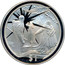 New Zealand $1 Gandalf Reappears 2003 (l) Proof KM# 264 $1 coin reverse