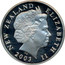 New Zealand $1 Great River 2003 (l) Proof KM# 267 NEW ZEALAND ELIZABETH II 2003 IRB coin obverse