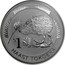 New Zealand $1 Haast Tokoeka 2008 (w) KM# 309 $1 HAAST TOKOEKA coin reverse
