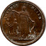 New Zealand 1 Penny (1860-1866) KM# Tn56.2 Trade Tokens ADVANCE AUCKLAND coin reverse