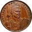 New Zealand 1 Penny Milner & Thompson - Christchurch 1857 KM# Tn49 ADVANCE NEW ZEALAND coin reverse