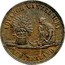 New Zealand 1 Penny Reece, Edward - Christchurch (1860-1867) KM# Tn62 ADVANCE CANERBURY NEW ZEALAND coin reverse