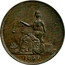 New Zealand 1 Penny Wallace James - Wellington 1859 KM# Tn69 1859 coin reverse