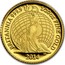 UK 1 Pound Britannia 2014 Proof BRITANNIA 999.9 1/20TH OZ FINE GOLD 2014 J.C coin reverse