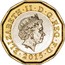 UK 1 Pound Nations of the Crown - Trial Piece 2015 ELIZABETH II D G REG F D 2015 IRB coin obverse