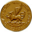 UK 1 Sovereign Welsh Dragon 1989 WELSH GOLD 1/4 OZ AUR CYMRU 1989 coin obverse