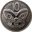 New Zealand 10 Cents Elizabeth II 2011 (u) Proof KM# 117c 10 J B coin reverse