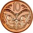 New Zealand 10 Cents 2011 (u) Proof KM# 117b Decimal Coins 10 J B coin reverse