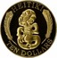 New Zealand Ten Dollars Maori Art - Heitiki 2010 (m) Proof KM# 342 HEITIKI TEN DOLLARS coin reverse
