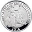 UK 10 Pence (Britannia) BRITANNIA 1/20 OZ FINE SILVER 999 2016 coin reverse