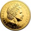 UK 100 Pounds Britannia 2001 British Royal Mint Proof KM# 1023 ELIZABETH'II'D'G REG'FID'DEF '100'POUNDS' IRB coin obverse