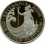 UK 100 Pounds Britannia 2008 British Royal Mint Proof KM# 1102a BRITANNIA 2008 ONE OUNCE FINE PLATINUM coin reverse