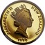 New Zealand 150 Dollars 150th Anniversary of the Founding of New Zealand 1990 Proof KM# 77 ELIZABETH II NEW ZEALAND 1990 RDM coin obverse