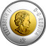 Canada 2 Dollars Dance of The Spirits 150 anniversary 2017 ELIZABETH II D ∙ G ∙ REGINA SB coin obverse