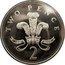 UK 2 Pence 25th Anniversary of Decimal Currency 1996 Proof KM# 936b TWO PENCE ICH DIEN 2 coin reverse