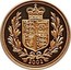 UK 2 Pounds 50th anniversary of accession of Queen Elizabeth II 2002 British Royal Mint Proof KM# 1027 2002 TM coin reverse
