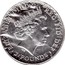 UK 2 Pounds Britannia 2001 British Royal Mint KM# 1019 ELIZABETH'II'D'G REG'FID'DEF '2'POUNDS' IRB coin obverse