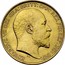 UK 2 Pounds Edward VII 1902 KM# 806 EDWARDVS VII D:G: BRITT: OMN: REX F:D: IND: IMP: coin obverse